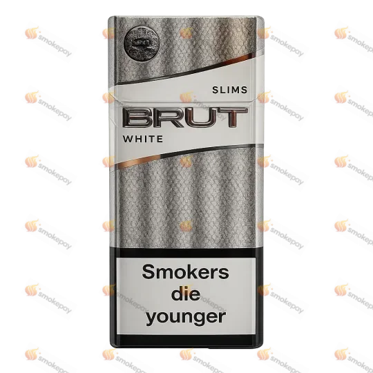 BRUT Slims White