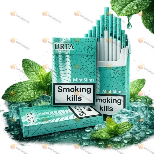 URTA Mint Slims — ментолові сигарети формату Slims