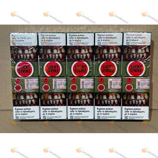 Lucky Strike Unlimited Red c  акцизом