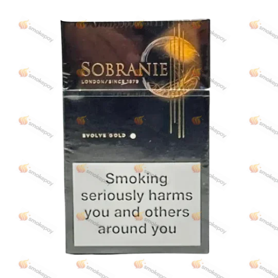 Сигарети Sobranie KS Evolve Gold з турбо фільтром